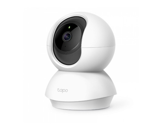 Home Pan/Tilt Security Wi-Fi Camera, Tapo C210, Night Vision, 1080p Full HD, Micro SD card-Up to 256GB, H.264 Video, Two-way Audio, 360°/114° viewing angle, Cloud support, Android and iOS, Voice Control