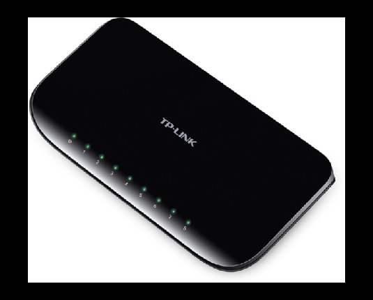 TP-Link Switch TL-SG1008D, 8-Port Gigabit RJ45 10/100/1000Mbps desktop switch, 16Gbps Switching Capacity, Fanless, Auto Negotiation/Auto MDI/MDIX