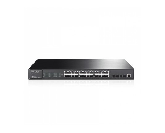 TP-Link Omada SG5428 28-port 24x gigabit RJ45 4x 10Gbps SFP+ L3 stackable managed mrežno stikalo switch