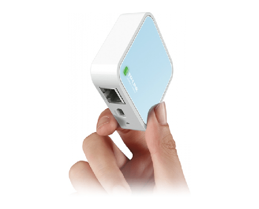 300Mbps Wireless N Mini Pocket AP Router, QCOM, 2T2R, 2.4GHz, 802.11n/g/b, 1 Ethernet Port, 1 Micro USB port, Internal Antenna, Outside AC adapter