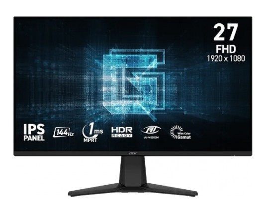 MSI Zaslon G275L E14 27" FHD 144Hz 4 ms (GTG) črn